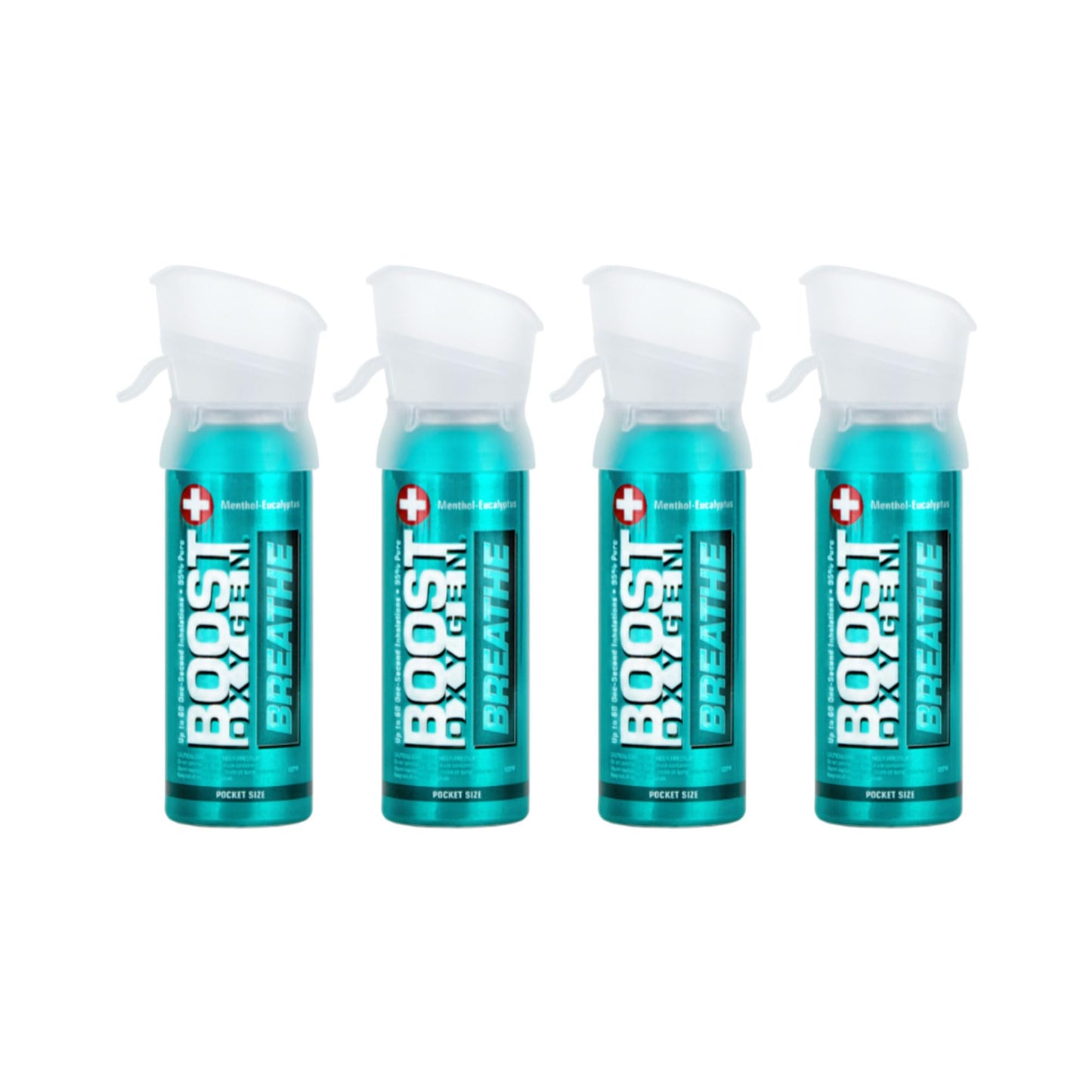 Boost Oxygen Pocket Size Natural 3L Canister | Respiratory Support for Aerobic Recovery, Altitude, Performance & Health (3 Pack)