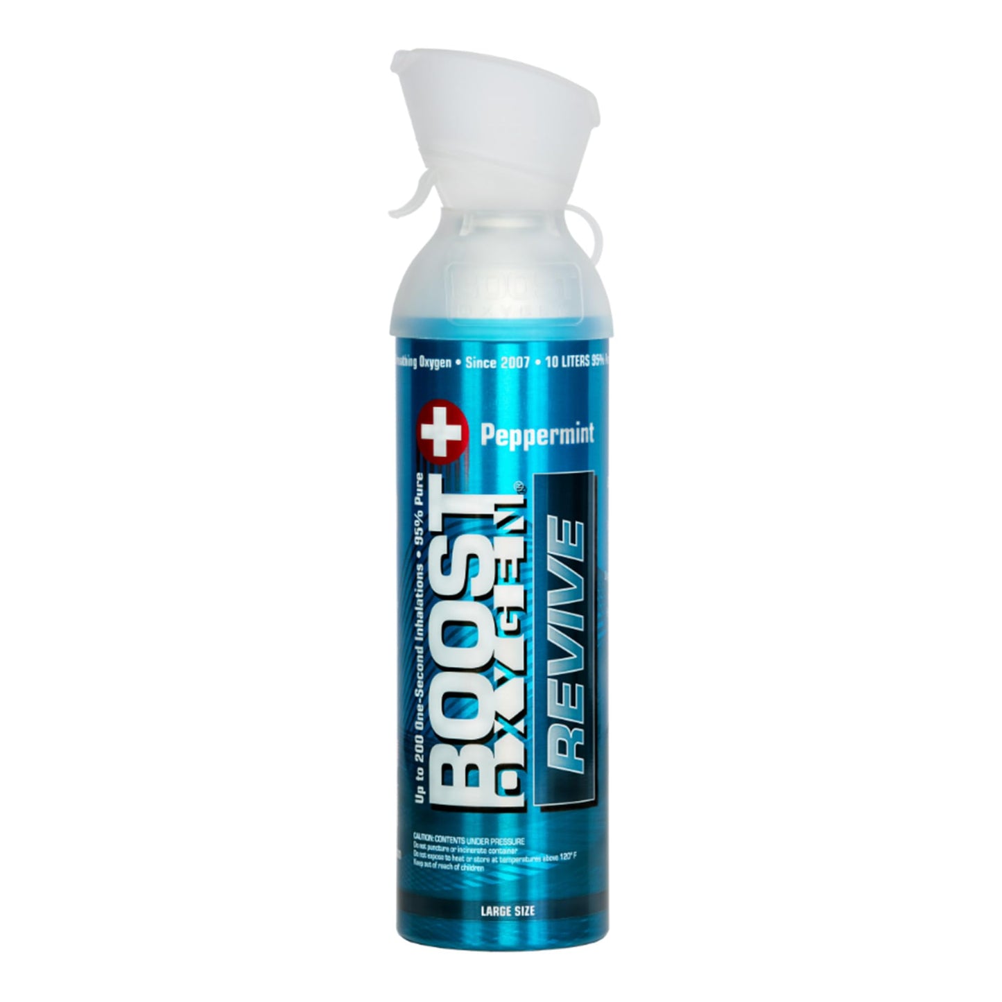 Boost Oxygen Large Natural 10 Liter Canister | Respiratory Support for Aerobic Recovery, Altitude, Performance and Health (3 Pack)