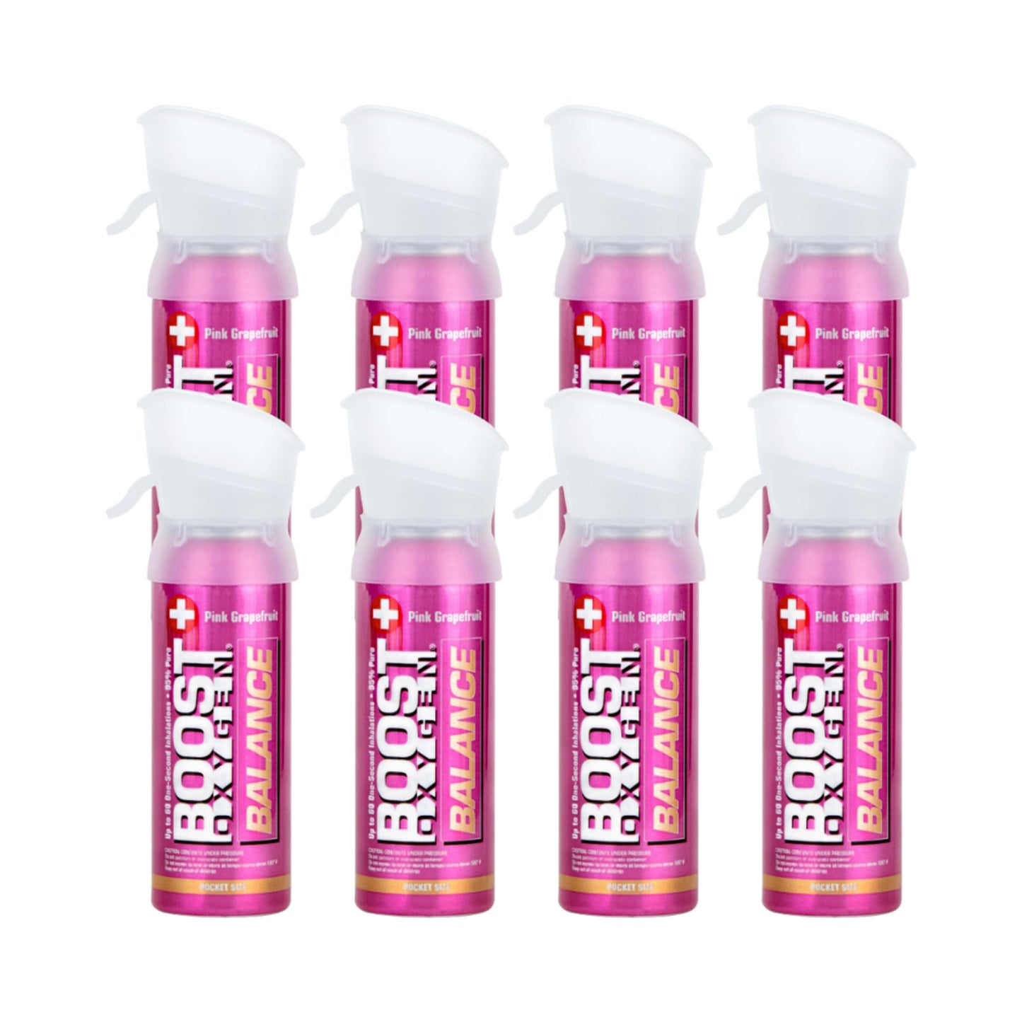 Boost Oxygen Pocket Size Natural 3L Canister | Respiratory Support for Aerobic Recovery, Altitude, Performance & Health (3 Pack)
