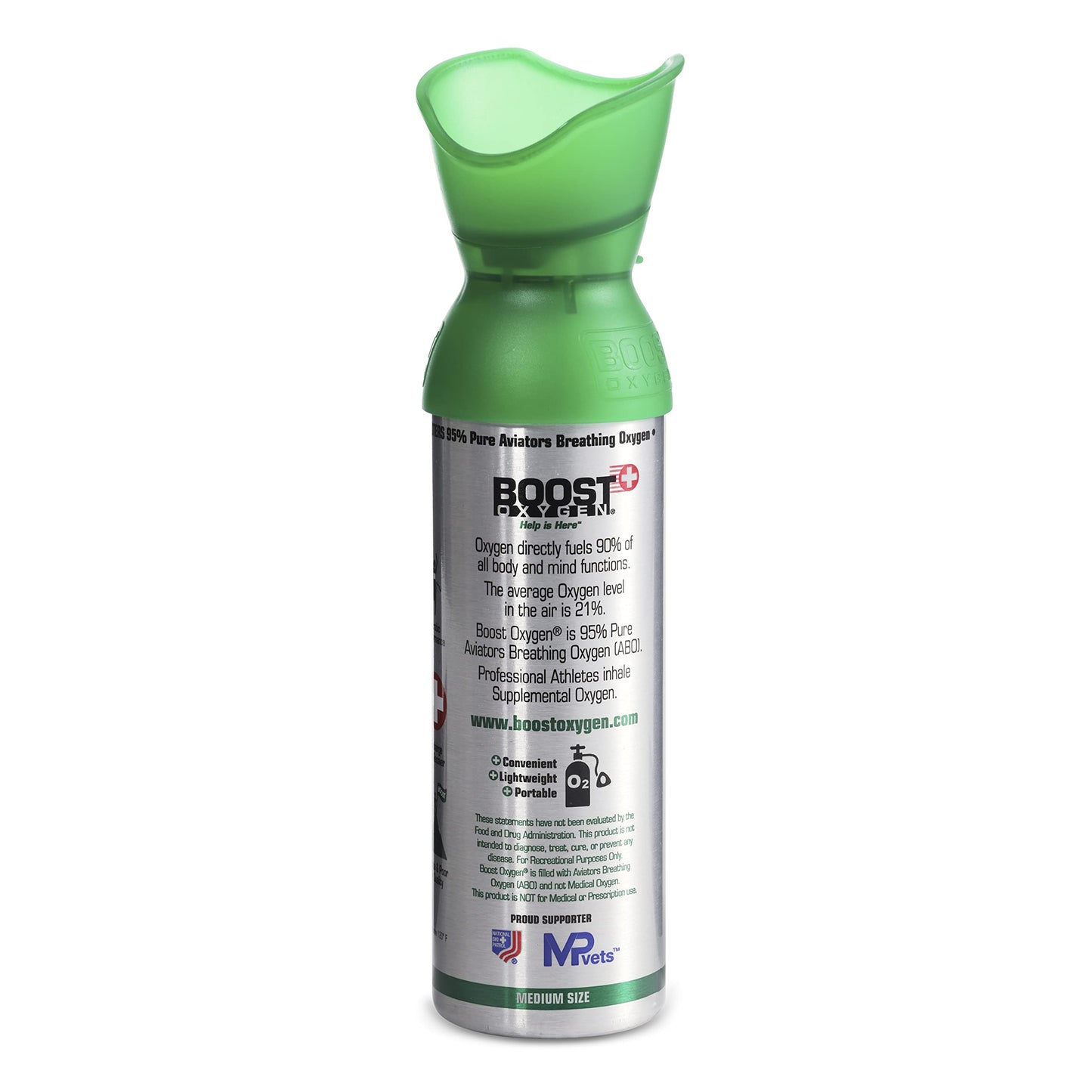 Boost Oxygen 10 Liter Canned Oxygen (2 Pack) and 5 Liter Canned Oxygen (3 Pack) with Built-in Mouthpiece for High Altitudes and Recovery, Flavorless