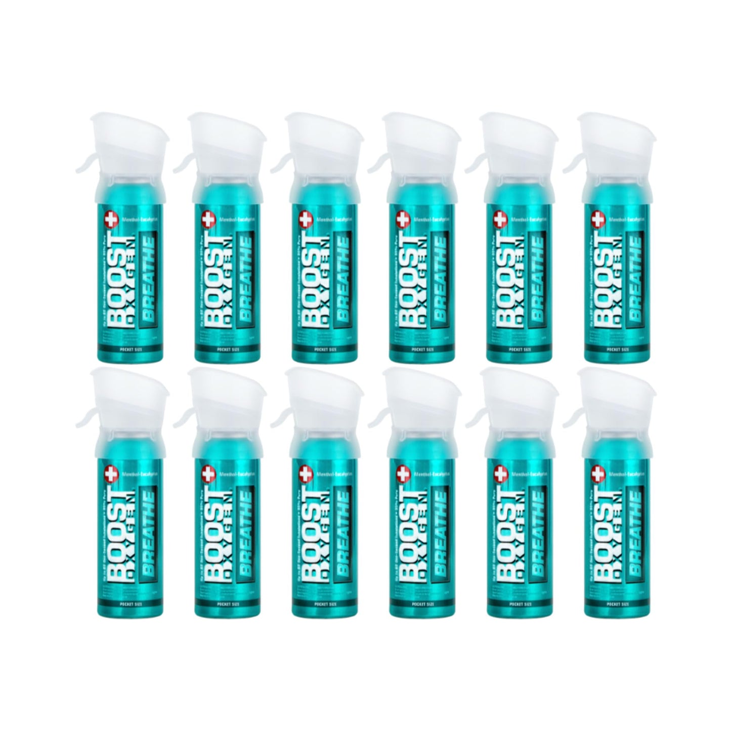 Boost Oxygen Pocket Size Natural 3L Canister | Respiratory Support for Aerobic Recovery, Altitude, Performance & Health (3 Pack)