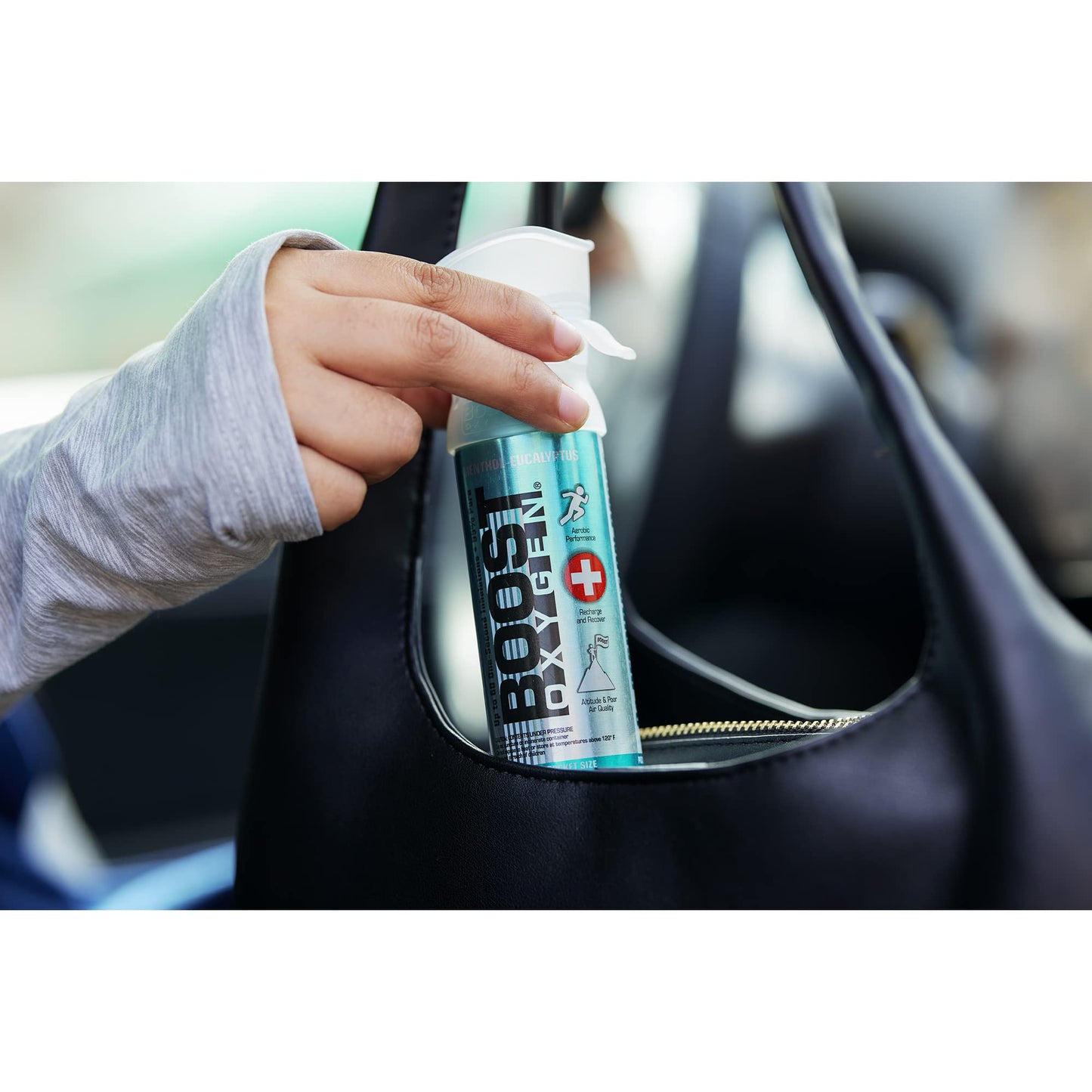 Boost Oxygen Natural Collection | Large 10L, Medium 5L & Pocket Size 3L (3 Pack)