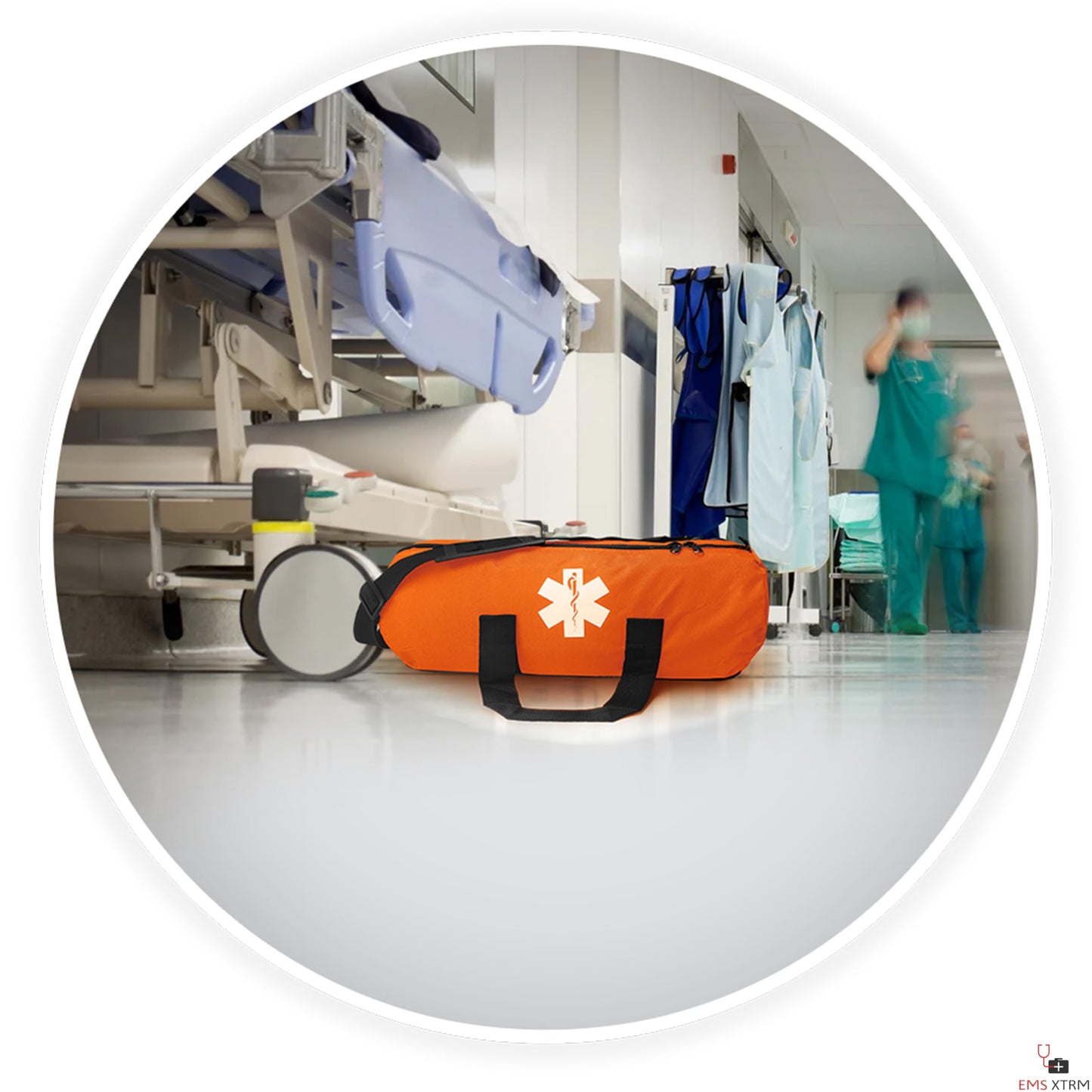 Oxygen Tank Bag - Portable Oxygen Bag for Travel & Home Use, Oxygen Cylinder Shoulder Bag, Lightweight & Water-Resistant, Ideal for Healthcare Providers & Elderly Care (Orange)