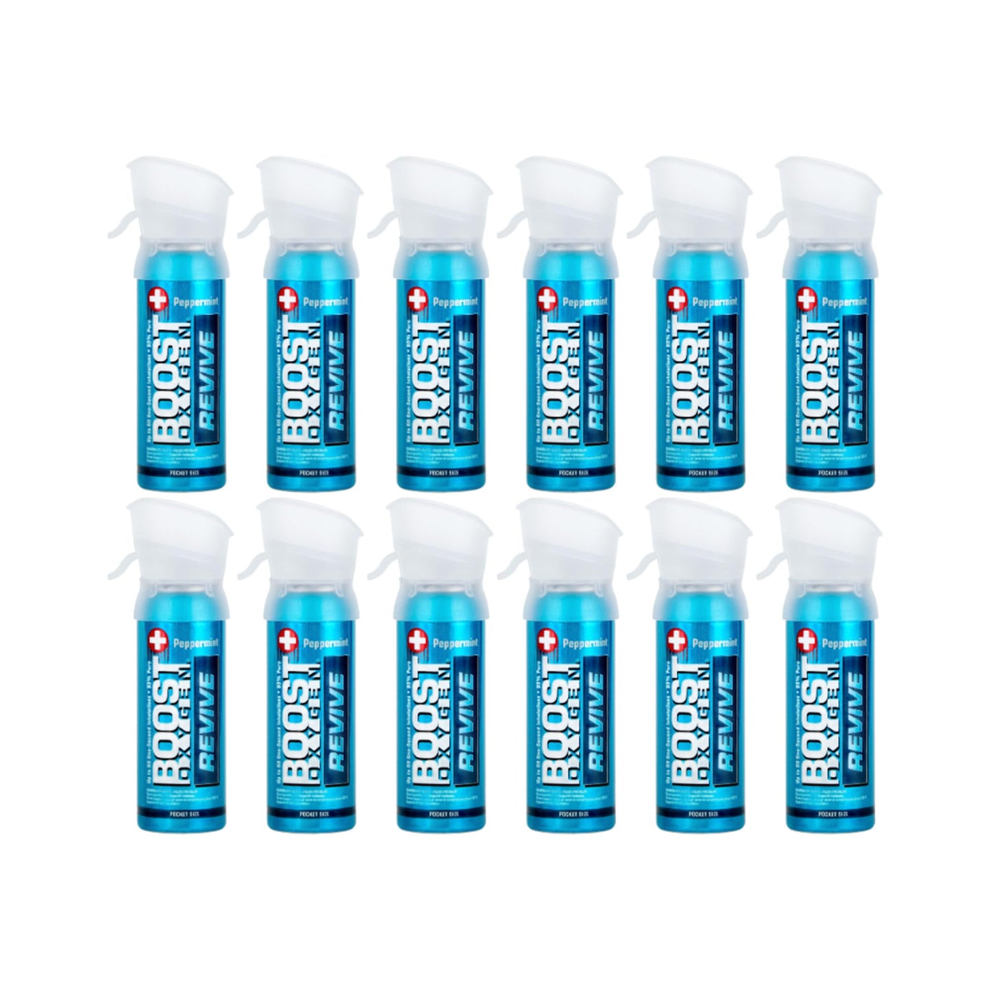 Boost Oxygen Pocket Size Natural 3L Canister | Respiratory Support for Aerobic Recovery, Altitude, Performance & Health (3 Pack)
