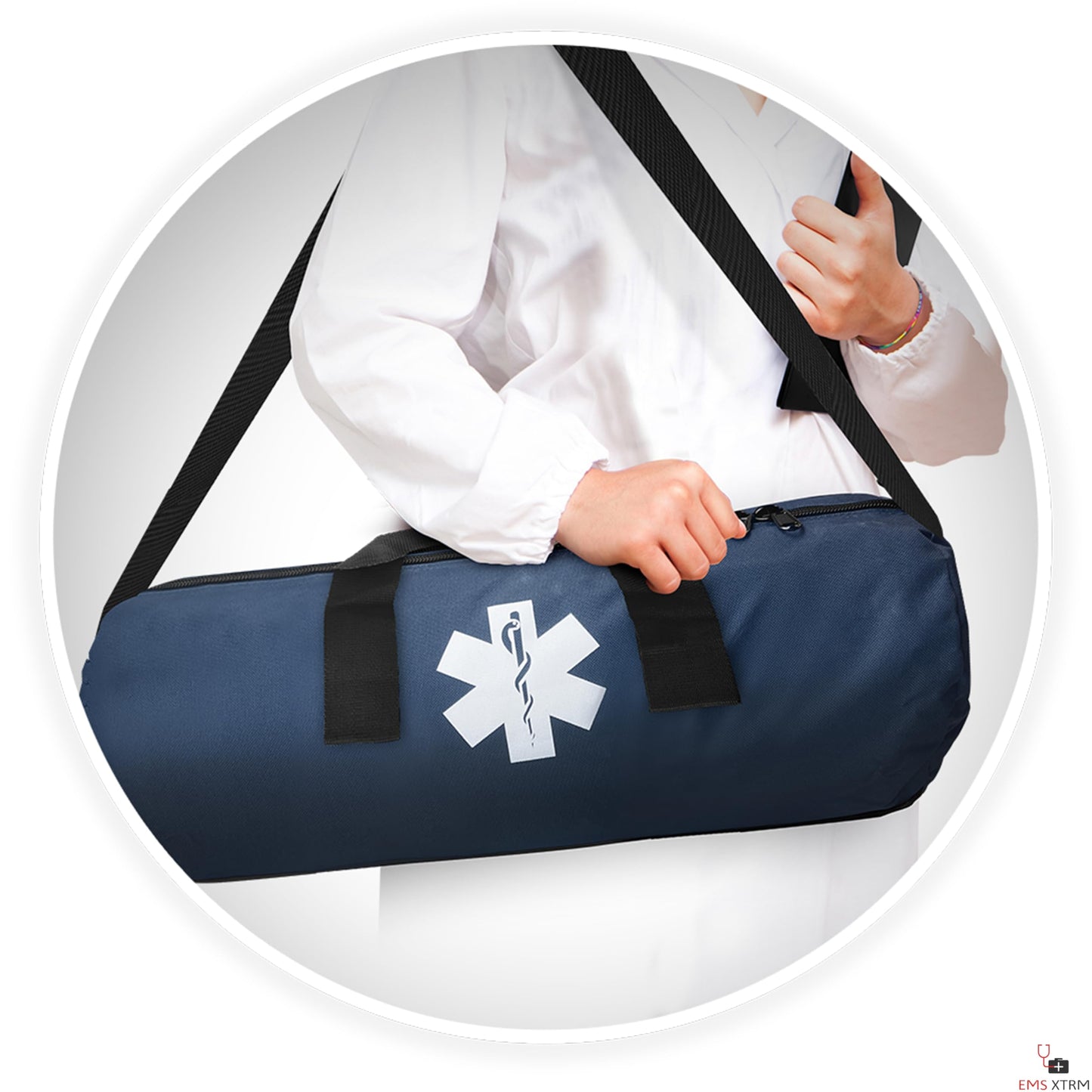 Oxygen Tank Bag - Portable Oxygen Bag for Travel & Home Use, Oxygen Cylinder Shoulder Bag, Lightweight & Water-Resistant, Ideal for Healthcare Providers & Elderly Care (Orange)