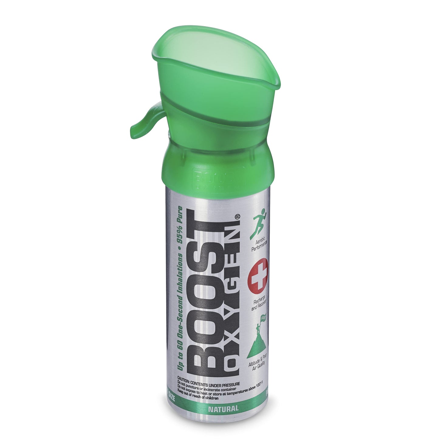 Boost Oxygen Pocket Size Natural 3L Canister | Respiratory Support for Aerobic Recovery, Altitude, Performance & Health (3 Pack)