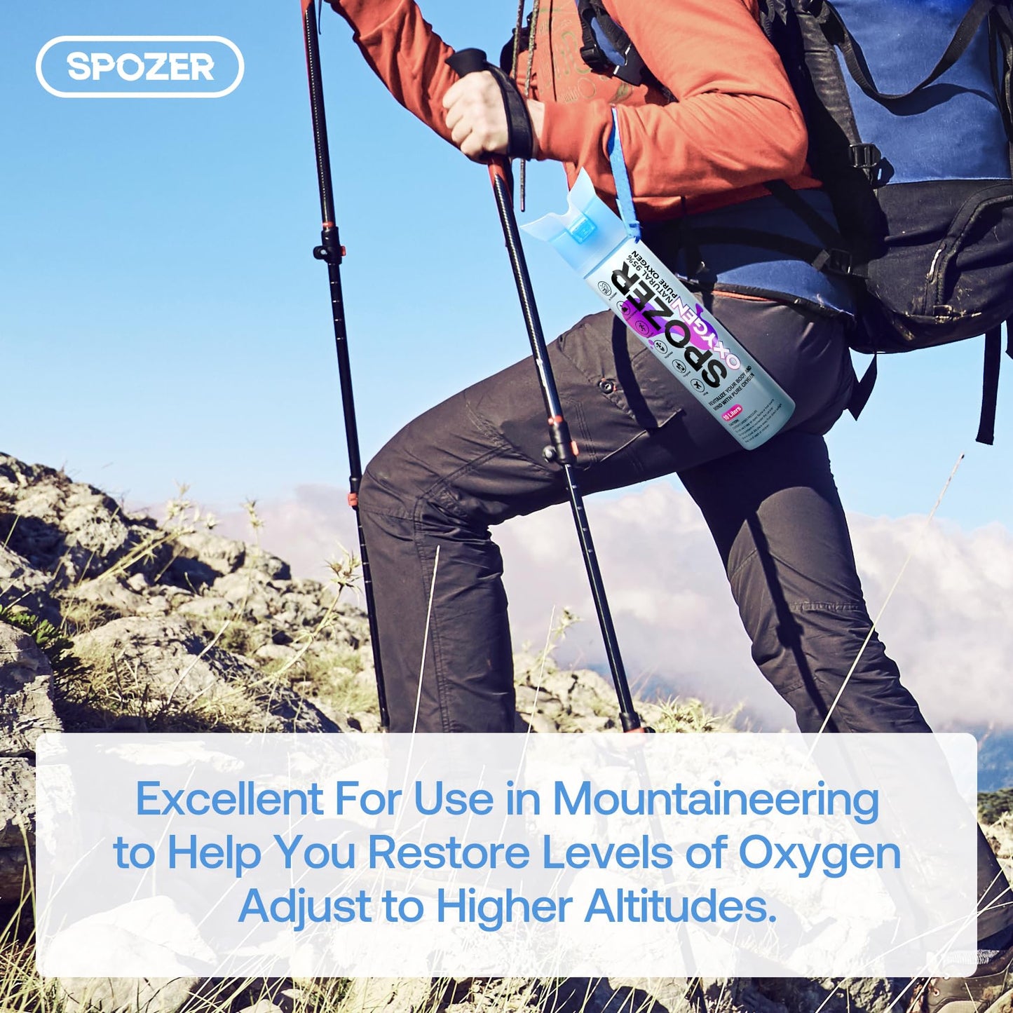 Portable Oxygen Can - 95% Pure O2, 10L Oxygen Cylinder for Altitude, Sports, Recovery, Exercise, & Altitude Sicknessy, 3 Oxygen Tanks for Home Use