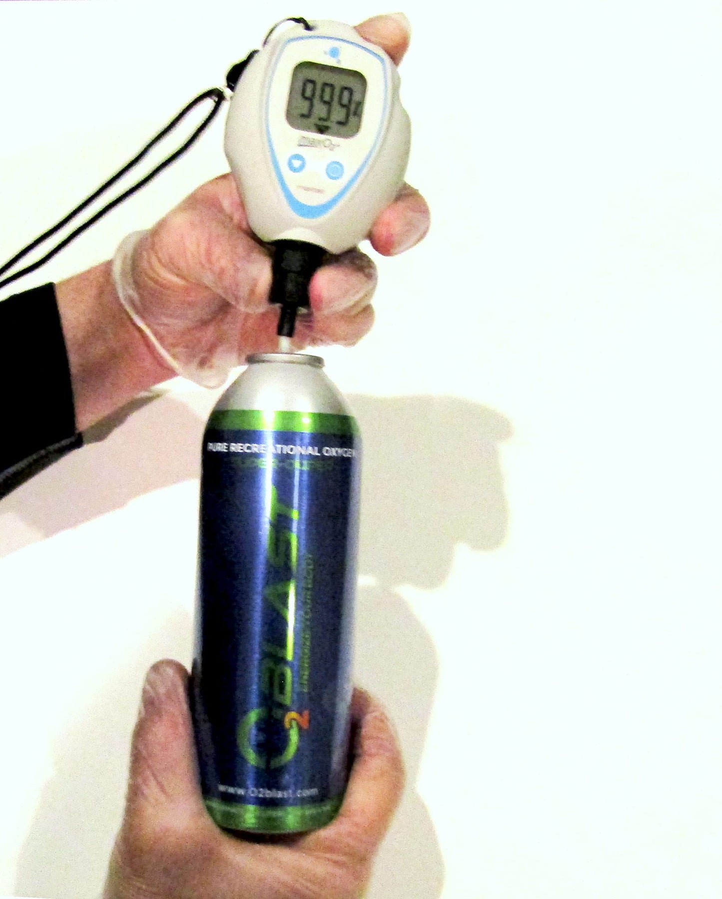 O2 Blast 95-99% Pure Oxygen, 10 Liter 3 Pack Portable Can with Sanitary flip top Cap, Increase Stamina & Reduce Recovery Time, Ideal for High Altitude & Sports Recovery