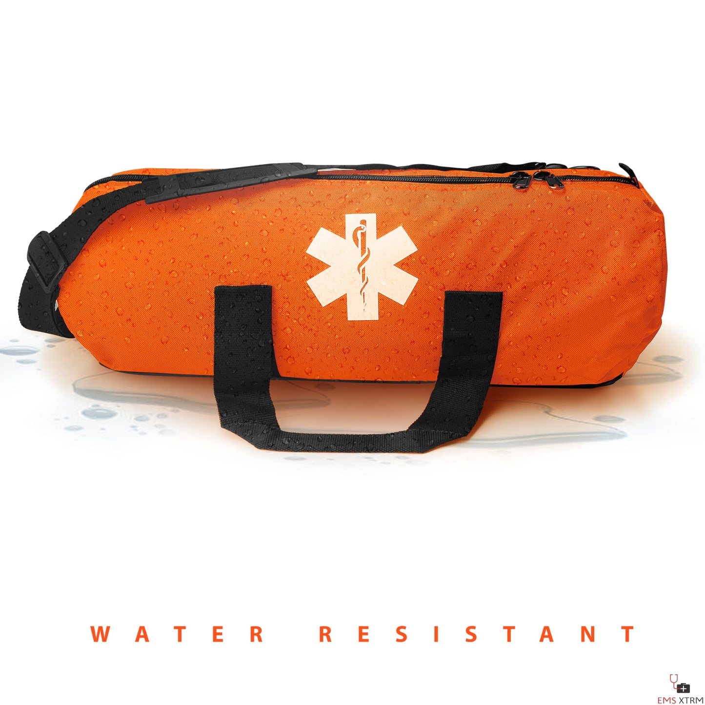 Oxygen Tank Bag - Portable Oxygen Bag for Travel & Home Use, Oxygen Cylinder Shoulder Bag, Lightweight & Water-Resistant, Ideal for Healthcare Providers & Elderly Care (Orange)
