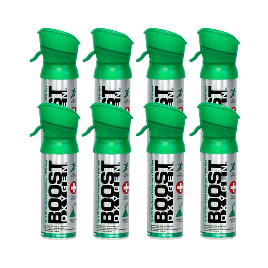Boost Oxygen Pocket Size Natural 3L Canister | Respiratory Support for Aerobic Recovery, Altitude, Performance & Health (3 Pack)